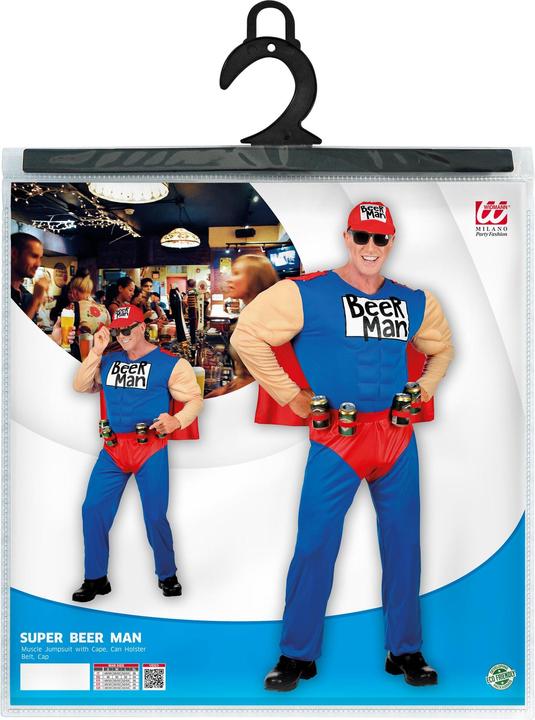 Actual product image Widmann Costume Super Beer Man Duff Man (XL)