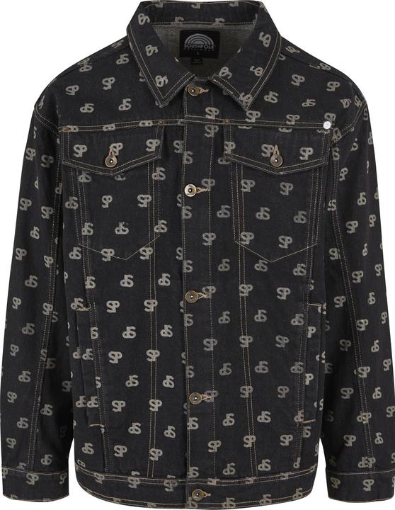 Produktbild Southpole Bleched AOP Denim Jacket - 176105 (S)