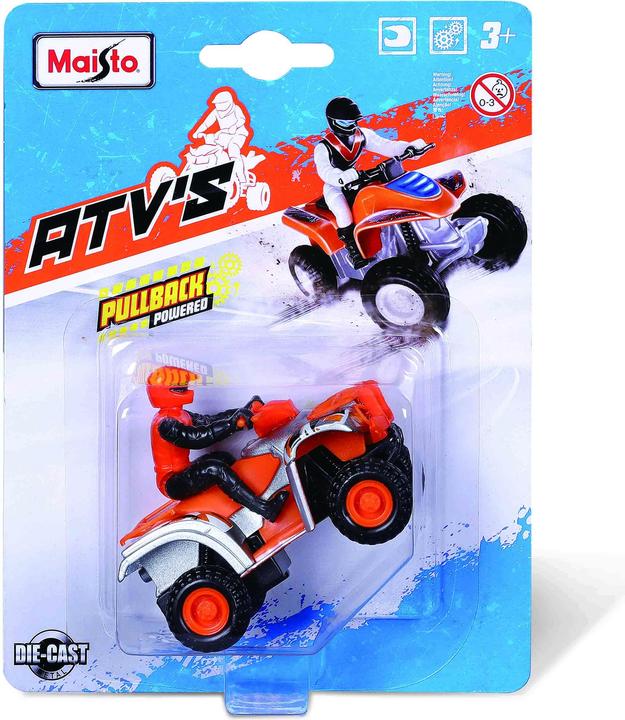 Maisto Quad ATV à rétrofriction en assortiment