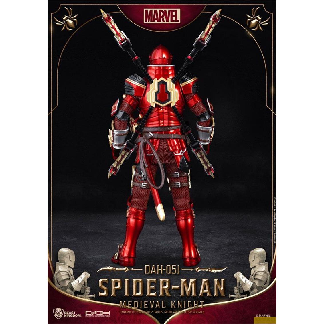 Thumbnail - Beast Kingdom AF Medieval Knight Spider-Man DAH 20 cm