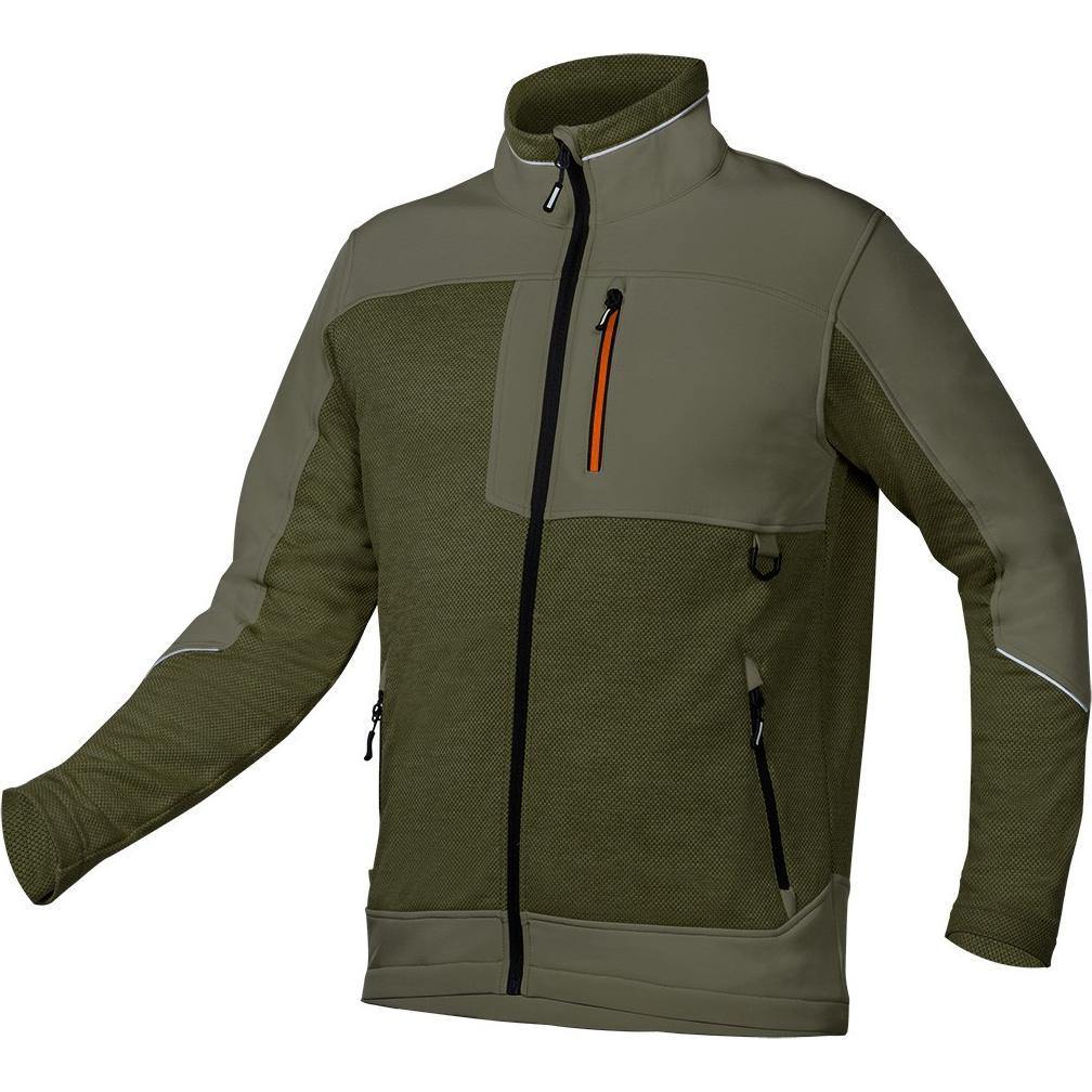 Neo, Arbeitsjacke, Softshell sweatshirt OUTDOOR green size XXXL (3XL)