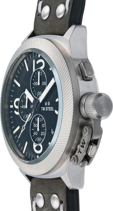 Produktbild TW-Steel CS105 Canteen Chronograph Herrenuhr 45mm 10ATM (Chronograph, 45 mm)
