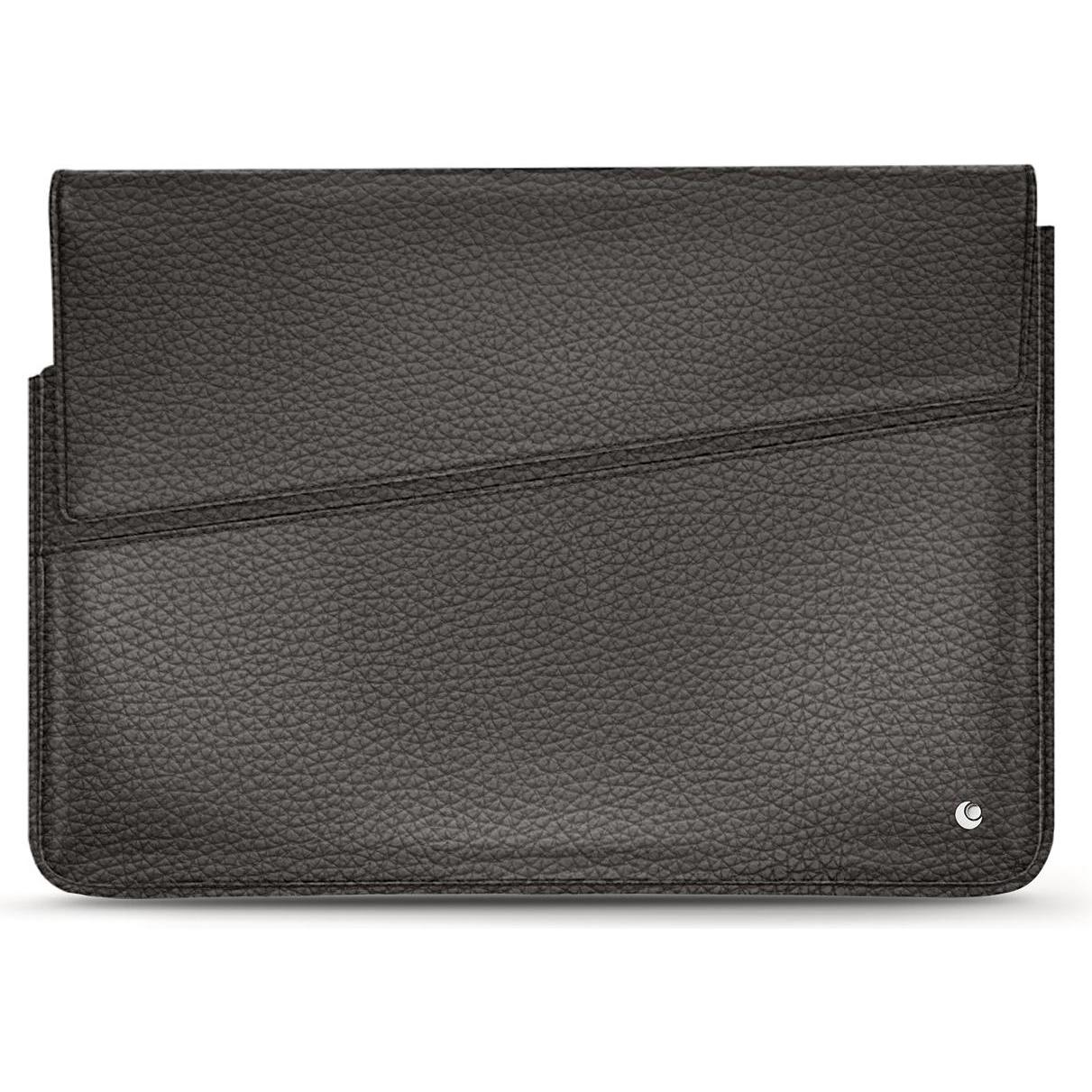 Noreve Lederhülle, Notebooktasche, Grau