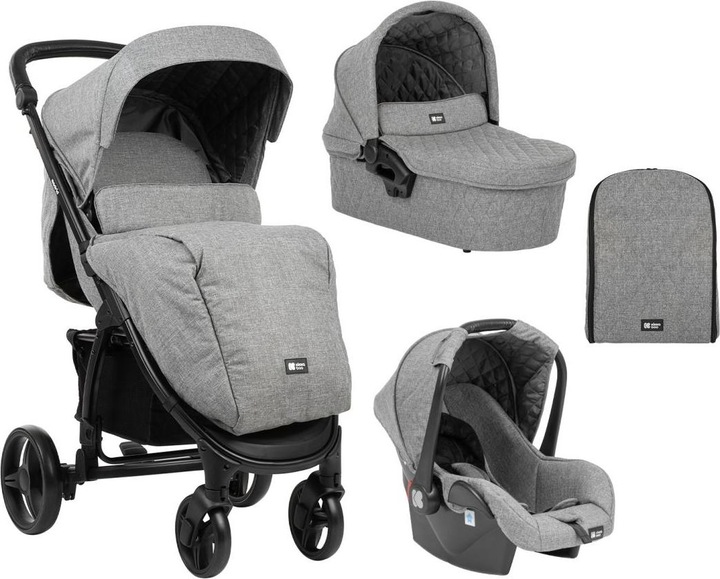 Immagine prodotto Kikkaboo Madrid 3 in 1 passeggino combinato