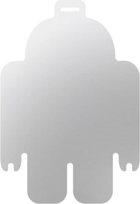 Actual product image Tresxics Robot hanging mirror (23 x 33 cm)