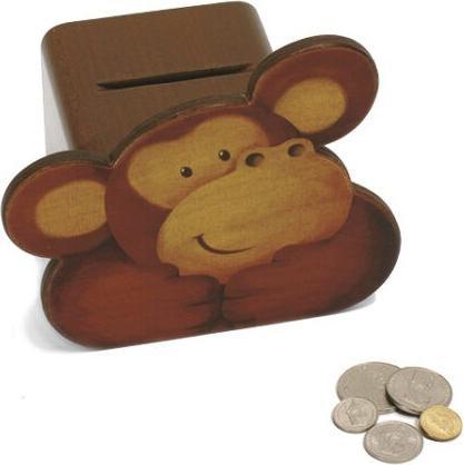 Actual product image Weizenkorn Animal face monkey (13 x 13 x 9 cm)
