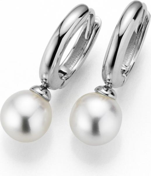 Adriana la mia Perla Creolen (Silber)