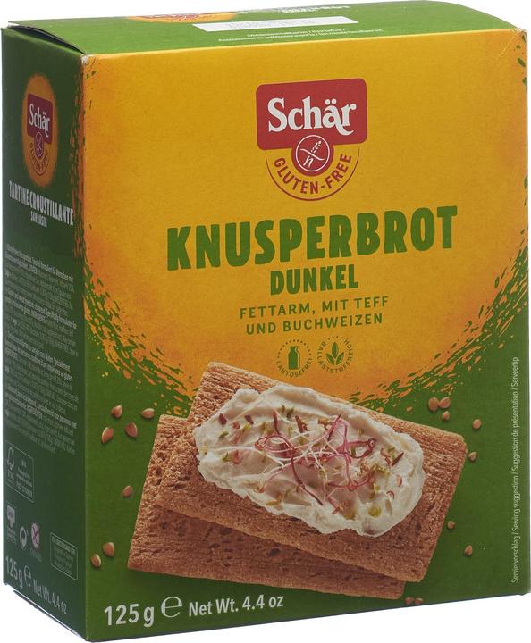 Schär Knusperbrot dunkel glutenfrei (125 g)