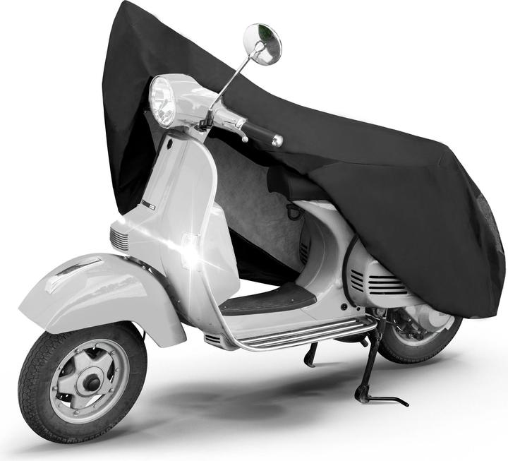 Walser Motorrad Abdeckplane All Weather Basic S, Vespa-Abdeckplane, Motorrad-Garage wasserdicht -