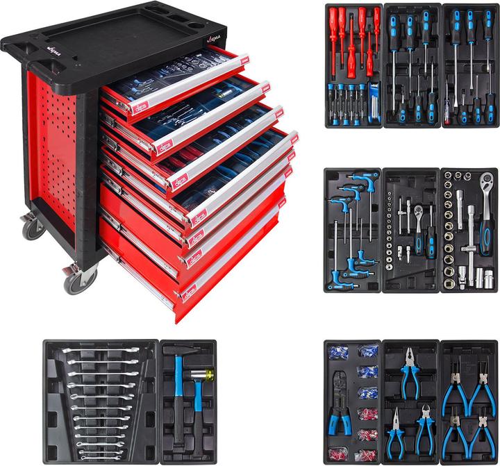Carrello degli attrezzi + per montaggi