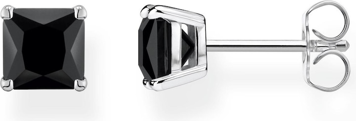 Produktbild Thomas Sabo Ohrstecker Schwarzer Stein (925er Silber)