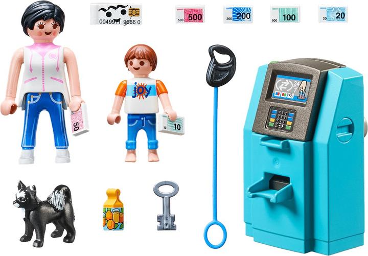 Immagine prodotto Playmobil Vacanzieri con bancomat (70439, Divertimento in famiglia Playmobil)
