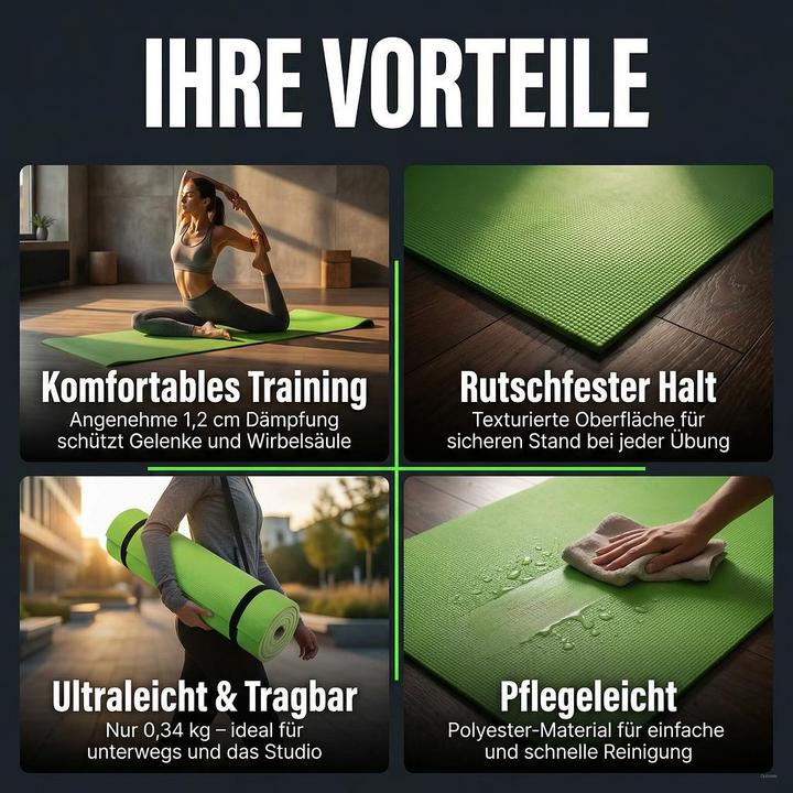 Produktbild Champ Fitnessmatte assortiert (12 mm)