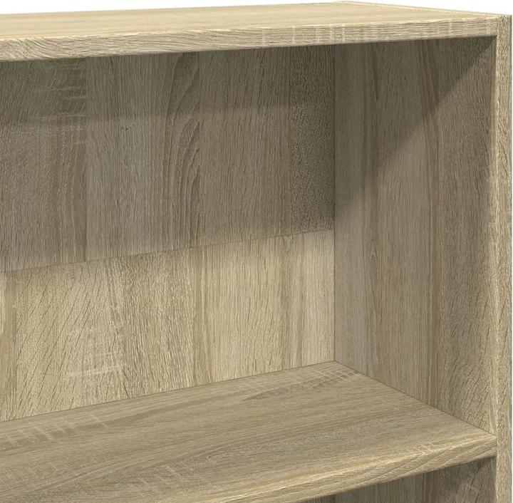 Image du produit vidaXL Bücherregal Regal Standregal Büroregal Aufbewahrungsregal Sonoma-Eiche (80 x 24 x 176 cm)