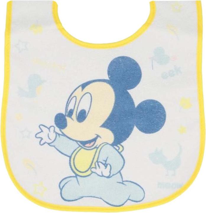 Mickey Mouse - Klett-Lätzchen (2 Stück)