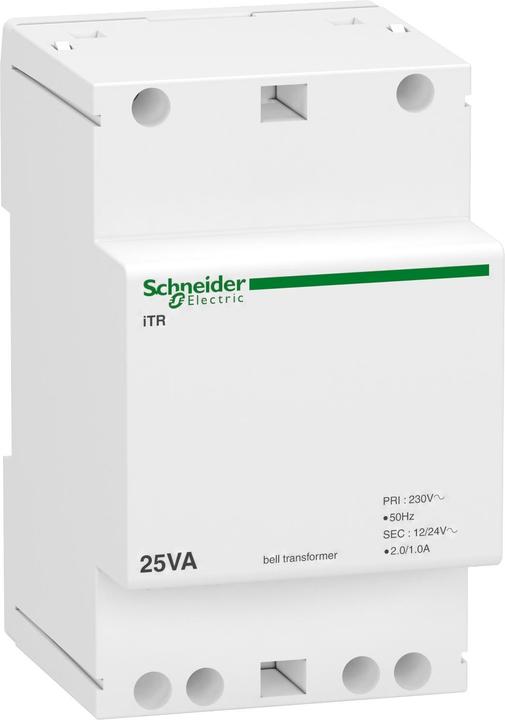 Productafbeelding Schneider Electric Acti9 iTR Bell Transformator 25VA 12-24V