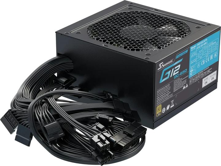 Actual product image Seasonic G12 GC-650 (650 W)
