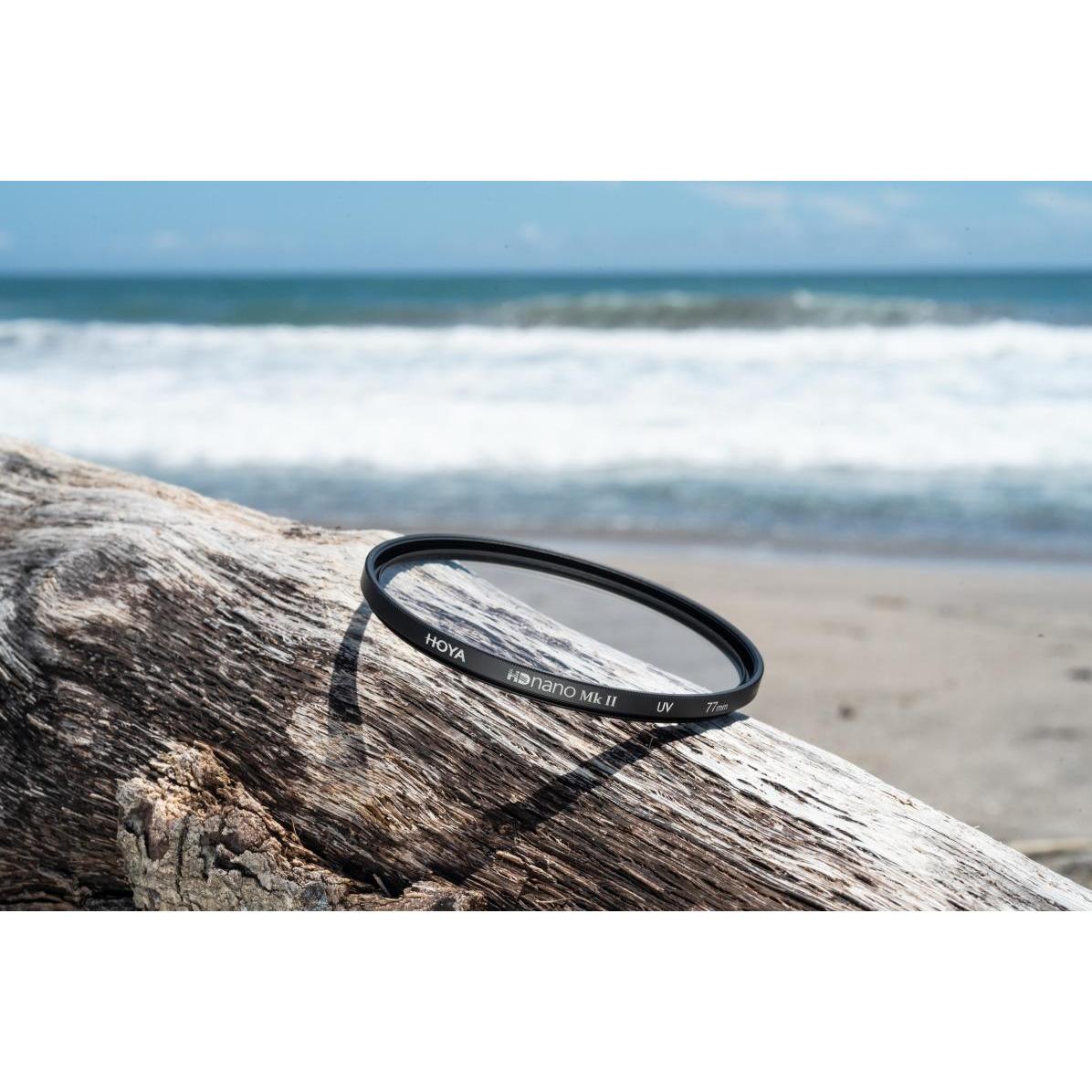 Thumbnail - Hoya HD Nano Mk II UV Filter (58 mm, UV-Filter, 58 mm), Objektivfilter, Schwarz