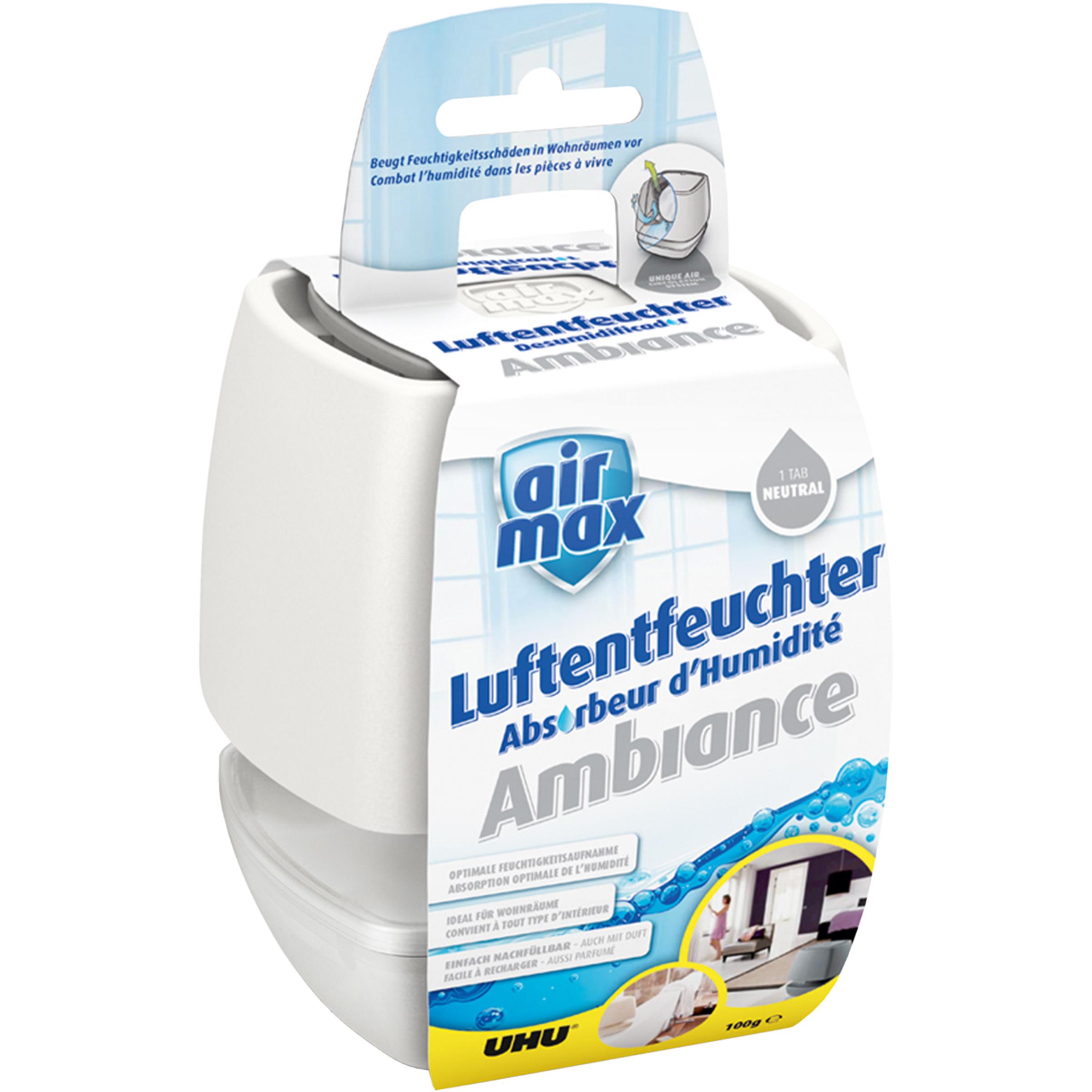 UHU Airmax Ambiance, Luftentfeuchter, Weiss