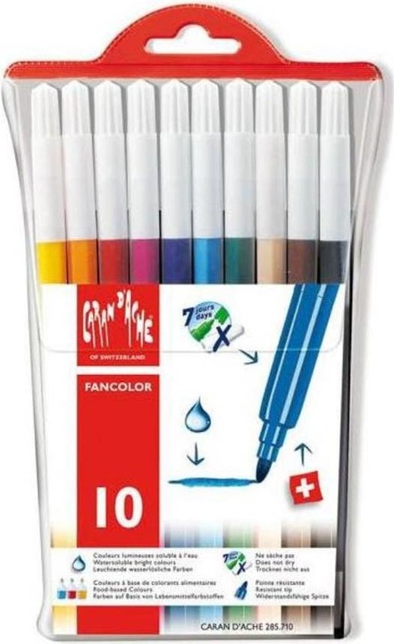 Immagine prodotto Caran d'Ache Fancolor (Multicolore, 10 x)