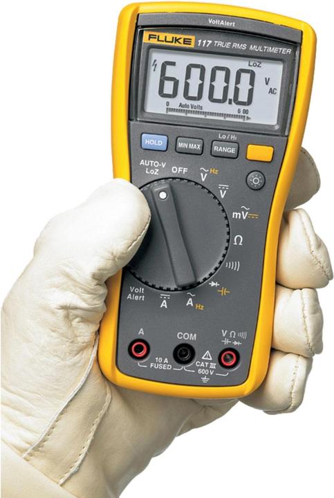 Actual product image Fluke 117 Multimeter (CAT III)