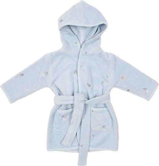 Little Dutch Bademantel embroidered Blue – 98/104