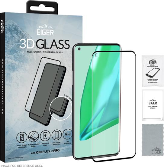 Actual product image Eiger Mountain Glass Clear Edge (1 pcs., OnePlus 9 Pro)