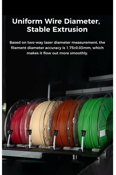 Immagine prodotto Creality Filamento 3d Pla Rfid Gold Hyper Series (PLA, 1.75 mm, 1000 g)