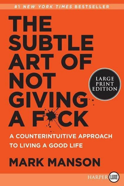 Immagine prodotto The Subtle Art of Not Giving a Fuck (Inglese, Mark Manson, 2018)
