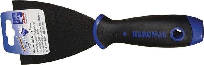 Actual product image Magni HAROMAC painting spatula with Teflon coating and soft grip, 25 mm, stainless steel, black te (2.50 cm)