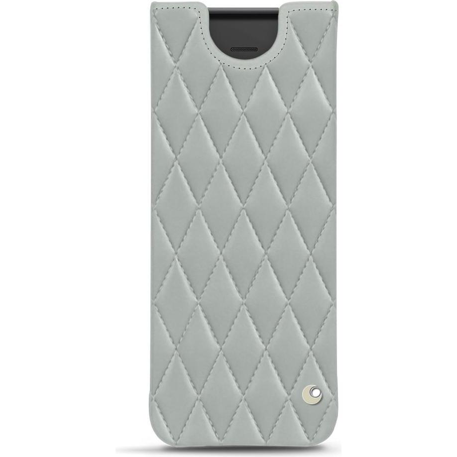 Noreve Lederschutzhülle (Samsung Galaxy Fold), Smartphone Hülle, Grau