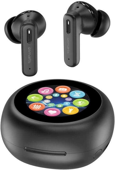 Produktbild 4smarts TWS Bluetooth Kopfhörer (ANC, 5 h, Kabellos)