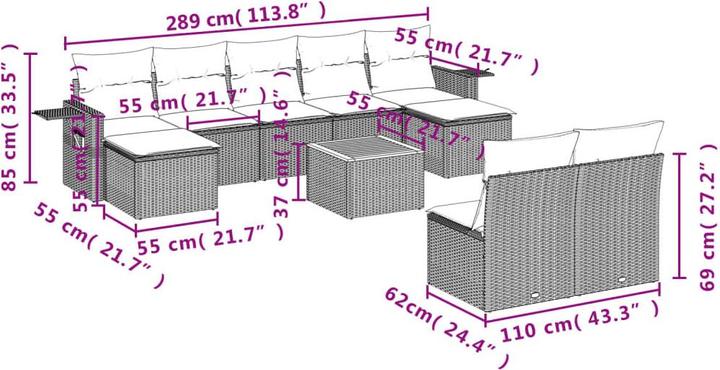 Produktbild vidaXL Audrey