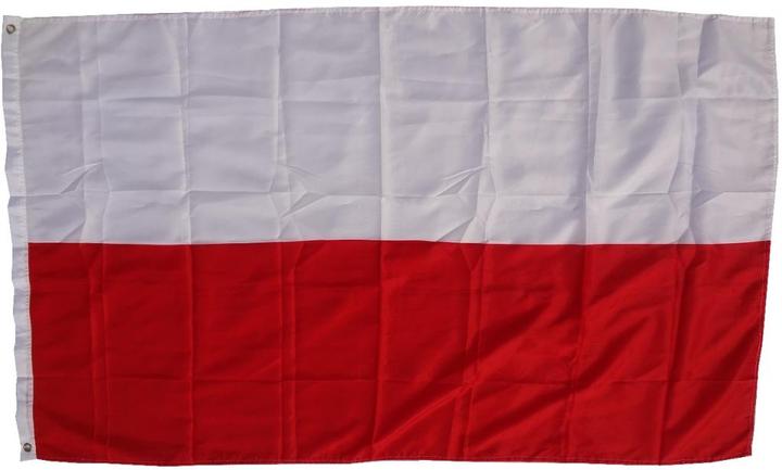 Produktbild trends4cents Flagge Polen 90 x 150 cm Fahne mit 2 Ösen 100g/m² Stoffgewicht Hissflagge zum Hissen