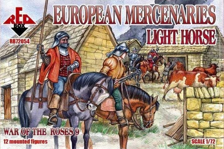 Actual product image Red Box European mercenaries (light horse) War o