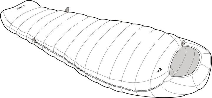 Immagine prodotto Vaude Rotstein 1250 DWN (235 cm)