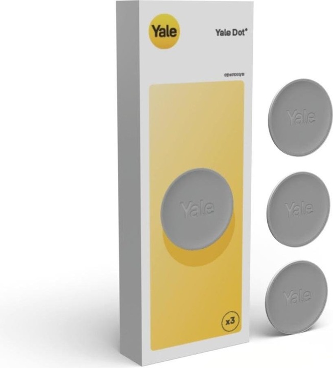Image du produit Yale Sécurité de porte Dot, pack de 3, blanc (Bluetooth)