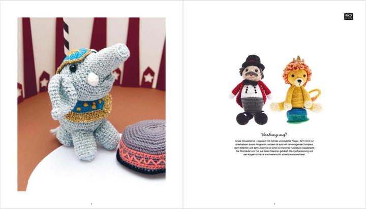 Produktbild Rico Design Handbuch Ricorumi Zirkus