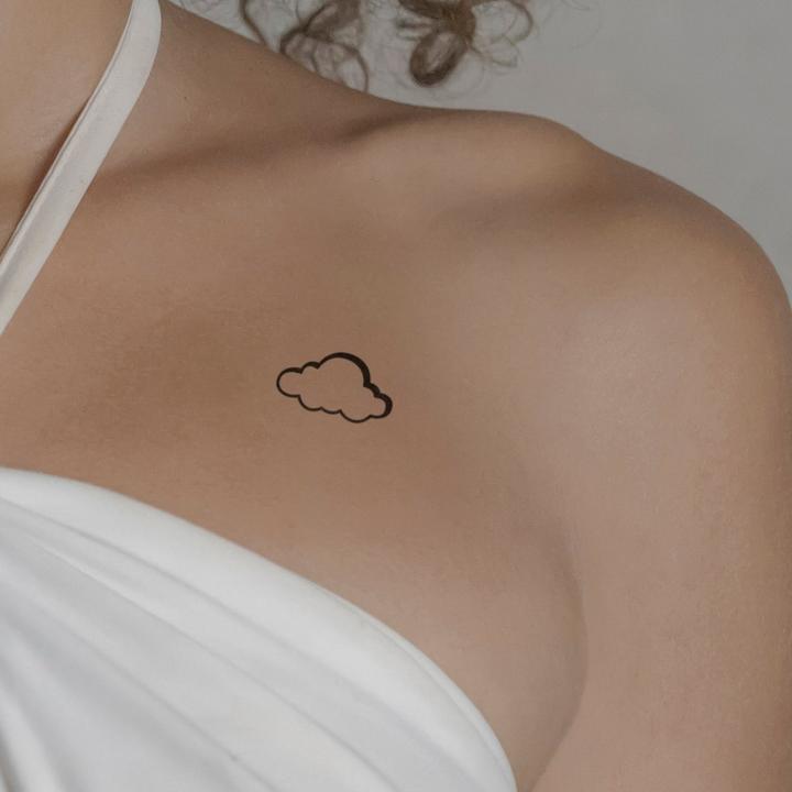 Immagine prodotto minink Tatuaggio temporaneo - Nuvola