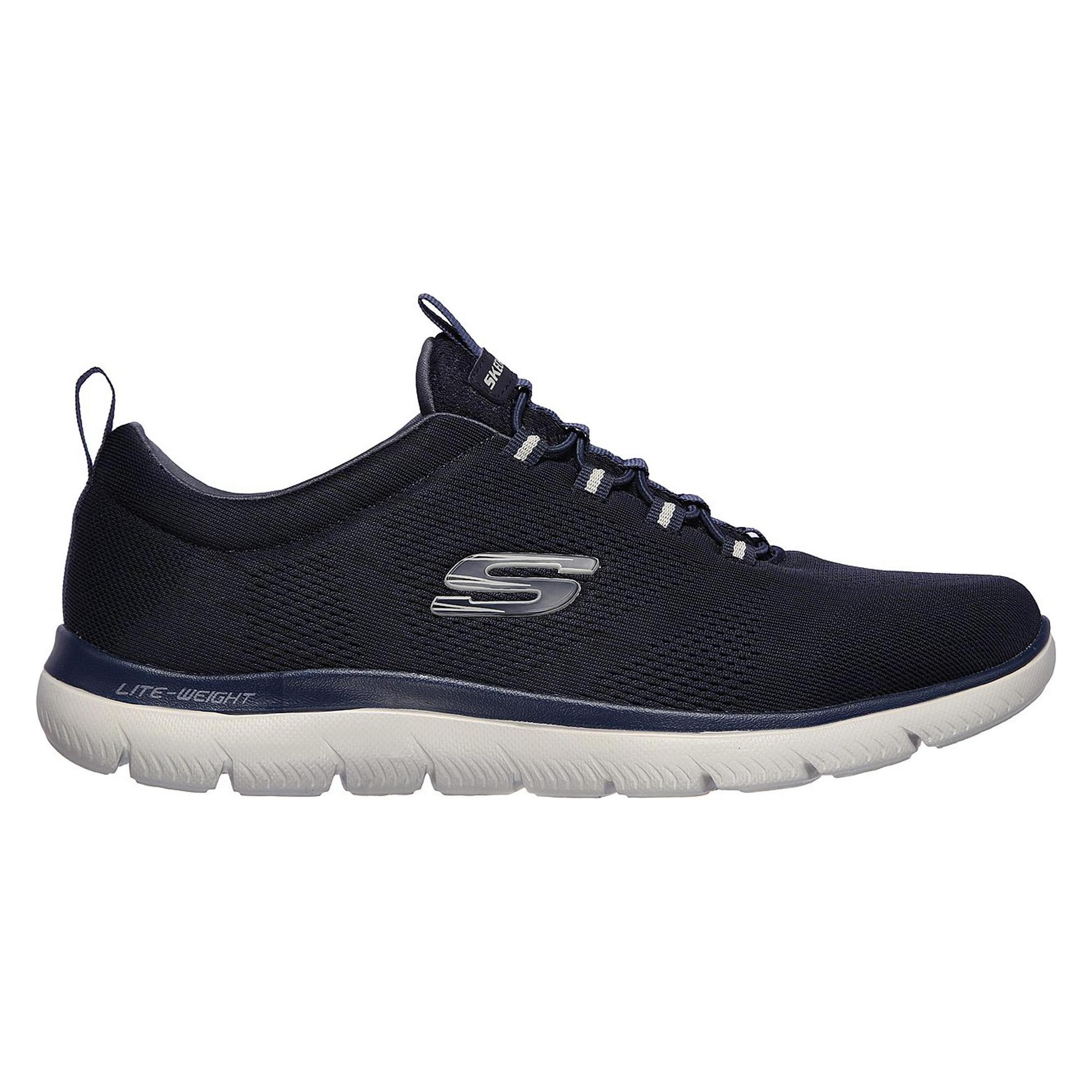 Skechers, Mannen, Lace-Ups, Summits Louvin, Blauw, (47.5)