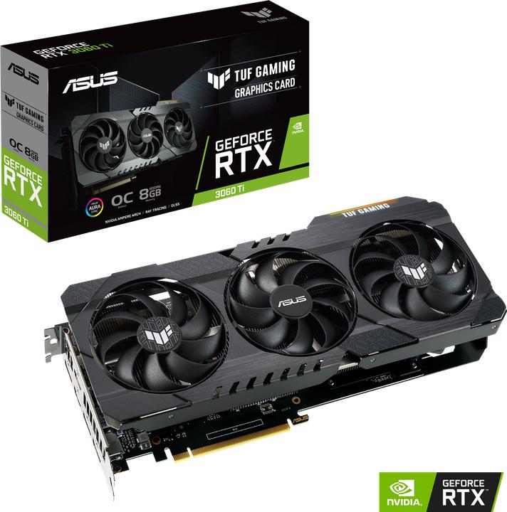 Produktbild ASUS GeForce TUF RTX 3060 Ti O8G-GAMING (8 GB)