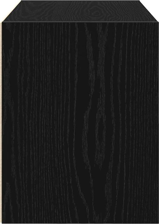 Produktbild VidaXL Schrank mit 2 Schubladen Schwarz Eichen-Optik 60x31x40 cm (60 x 31 x 40 cm)