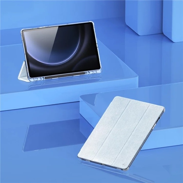 Actual product image Dux Ducis Unid Series Leather Bookcover Cover (Galaxy Tab S9 FE, Galaxy Tab S9)