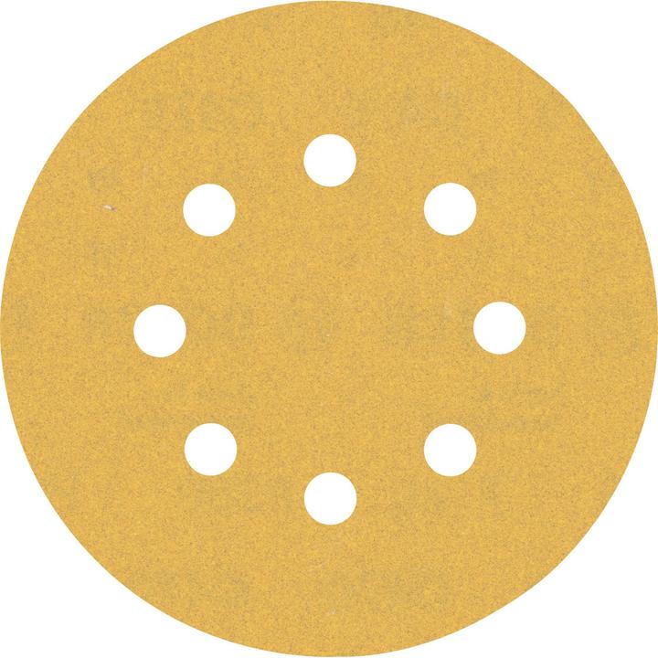 Image du produit Bosch Professional Zubehör EXPERT C470 Papier abrasif à 8 trous pour ponceuse excentrique, 125 mm, G 180, 50 pcs. (180 degrés)