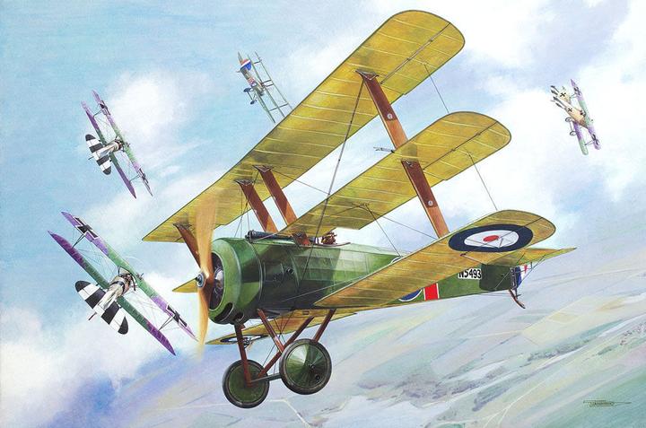 Actual product image Roden Sopwith Triplane