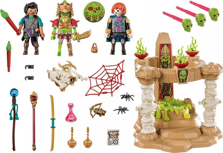 Actual product image Playmobil Sal'ahari Sands - Temple of the Skeleton Army (70751, Playmobil Novelmore)
