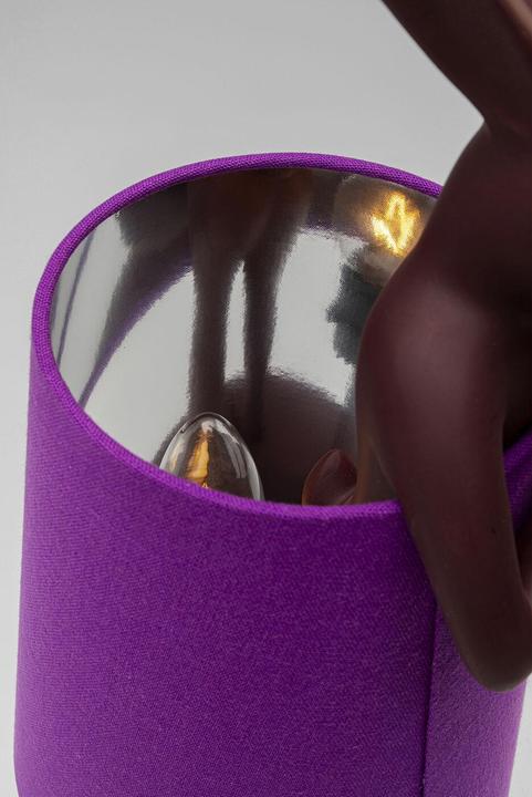 Image du produit Kare Design Lampe de table Animal Rabbit rouge/violet 50cm (E14)