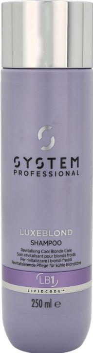 Actual product image System Professional LuxeBlond Shampoo (Liquid shampoo, 250 ml)