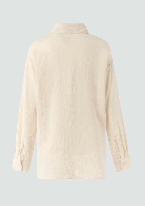 Produktbild s.Oliver Bluse Oversized-Hemdbluse aus Musselin (44)