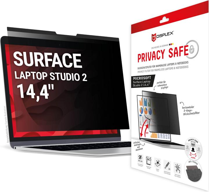 Produktbild Displex Privacy Safe, Laptop Blickschutzfilter (15.12", 3 : 2)